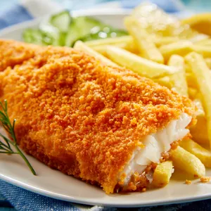 Fish Fillet, Fries and Drinks