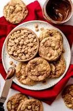 Reeses Peanut Butter and Nutella Cookie Dough
