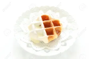 White Chocolate Waffle