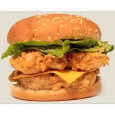 Double Chicken Fillet Burger